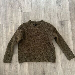 Cozy Green Topshop Sweater